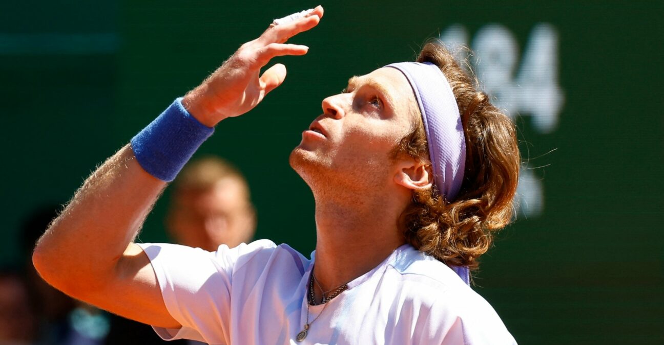 Andrey Rublev Monte Carlo joie celebration