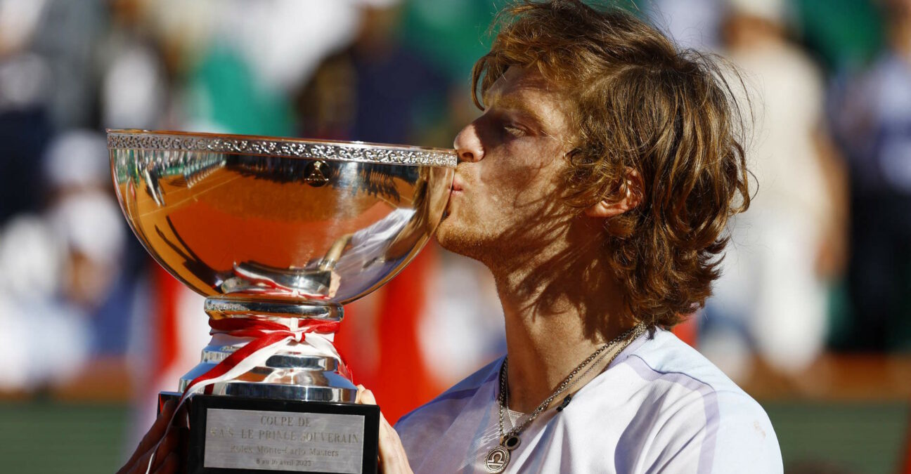 Andrey Rublev Monte Carlo trophée