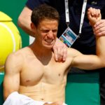 Diego Schwartzman Monte Carlo kiné épaule medical time out