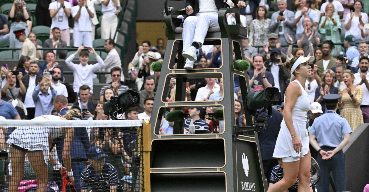 Victoria Azarenka et Elina Svitolina - Wimbledon 2023