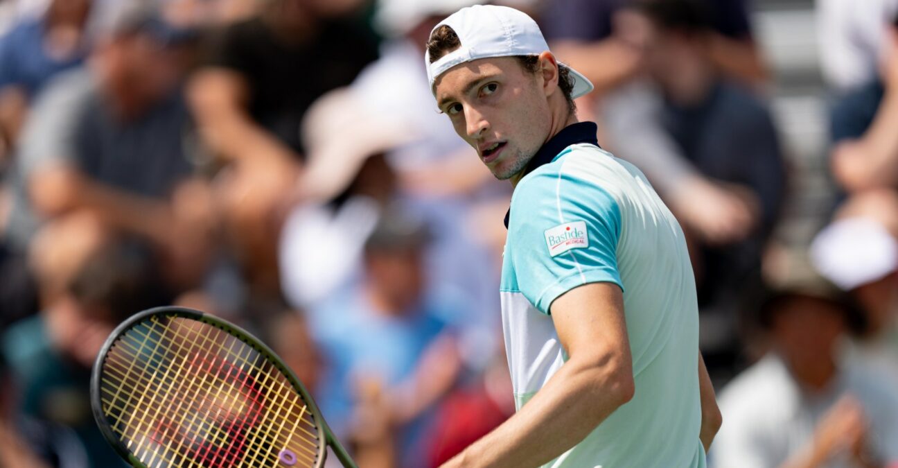 Ugo Humbert Toronto 2023 poing serré