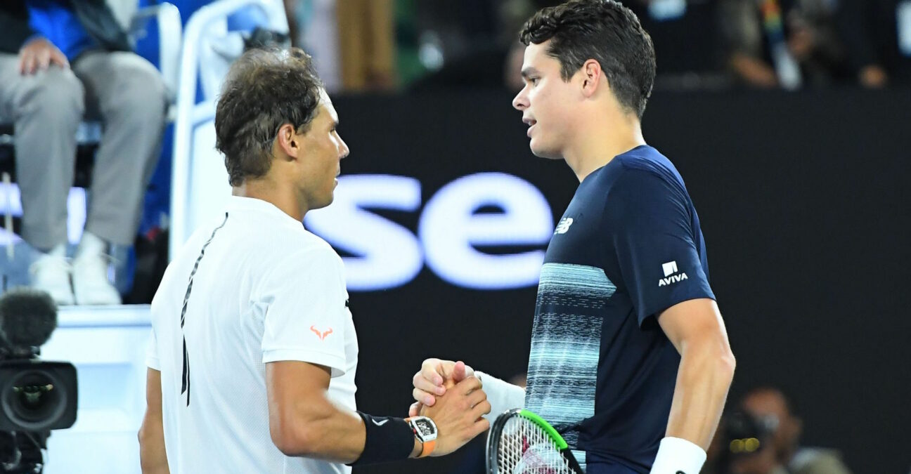 Rafael Nadal, Milos Raonic, Open d'Australie 2017