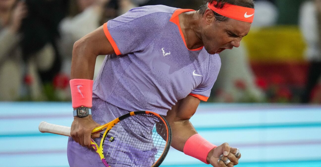 Rafael Nadal, à Madrid en 2024